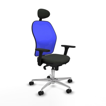 Sedia da Ufficio Piqueras y Crespo 3D086N1 Nero