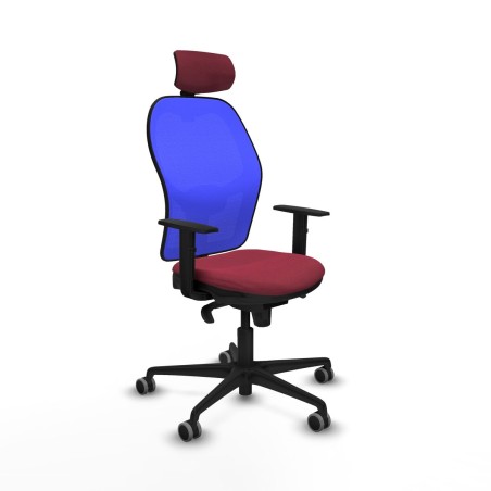 Chaise de Bureau avec Appui-tête Piqueras y Crespo 1D036G2 Bordeaux