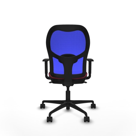 Sedia da Ufficio Piqueras y Crespo 1D036N0 Rosso Granato