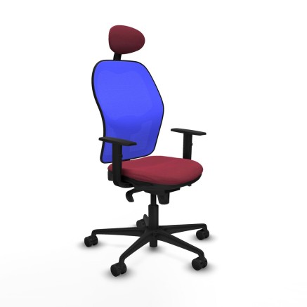 Chaise de Bureau avec Appui-tête Jorquera Piqueras y Crespo 1D036N1 B