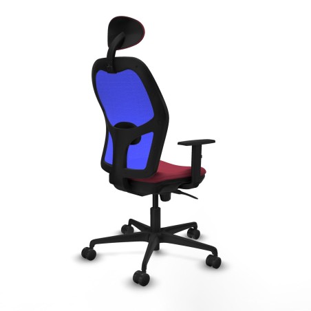 Office Chair with Headrest Jorquera Piqueras y Crespo 1D036N1 Maroon