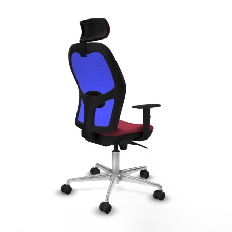 Chaise de Bureau avec Appui-tête Piqueras y Crespo 1D086N2 Bordeaux