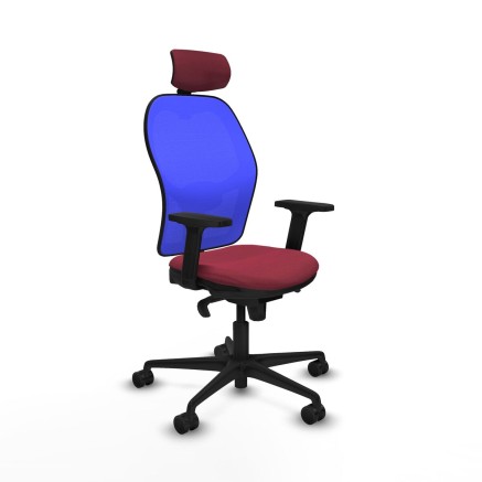 Sedia da Ufficio Piqueras y Crespo 2D036N2 Rosso Granato