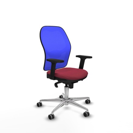 Bürostuhl Piqueras y Crespo 2D086G0 Granatrot