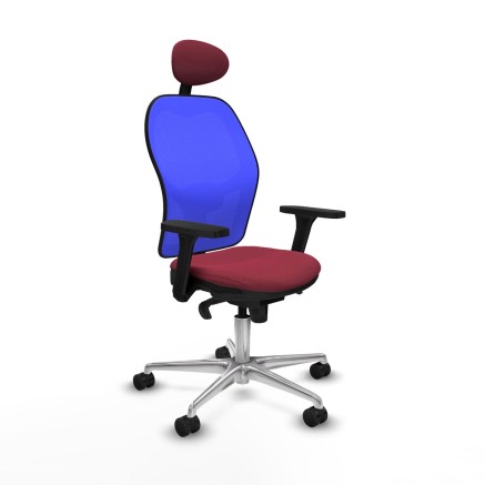 Bürostuhl Piqueras y Crespo 3D086N1 Granatrot