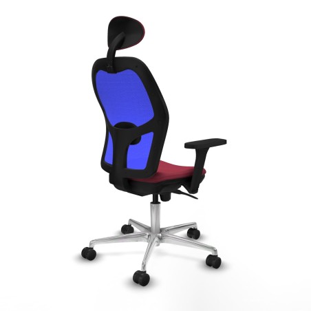 Sedia da Ufficio Piqueras y Crespo 3D086N1 Rosso Granato