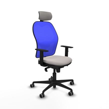 Bürostuhl mit Kopfstütze Piqueras y Crespo 1D036G2 Weiß