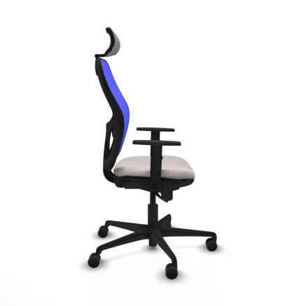 Chaise de Bureau avec Appui-tête Piqueras y Crespo 1D036N2 Blanc 2