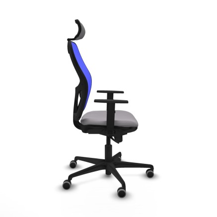 Office Chair with Headrest Piqueras y Crespo 1D036G2 Grey 2