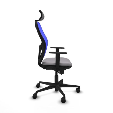 Office Chair with Headrest Piqueras y Crespo 1D036N2 Grey 2