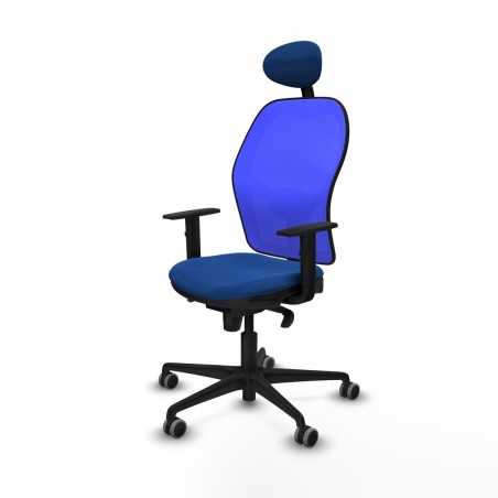 Bürostuhl mit Kopfstütze Jorquera Piqueras y Crespo 1D036G1 Blau
