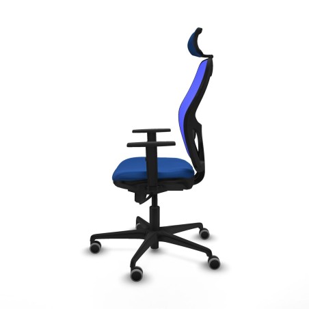 Sedia Ufficio con Poggiatesta Piqueras y Crespo 1D036G2 Azzurro