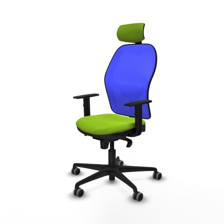Sedia Ufficio con Poggiatesta Piqueras y Crespo 1D036G2 Pistacchio