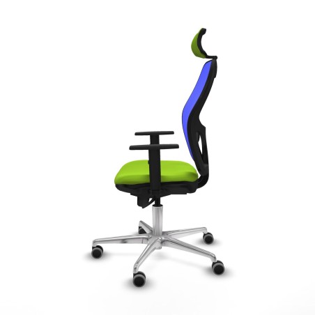 Office Chair with Headrest Piqueras y Crespo 1D086G2 Pistachio