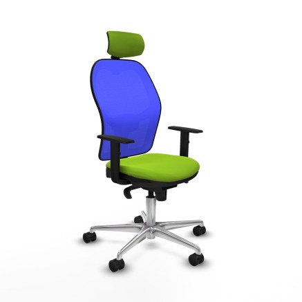 Office Chair with Headrest Piqueras y Crespo 1D086N2 Pistachio