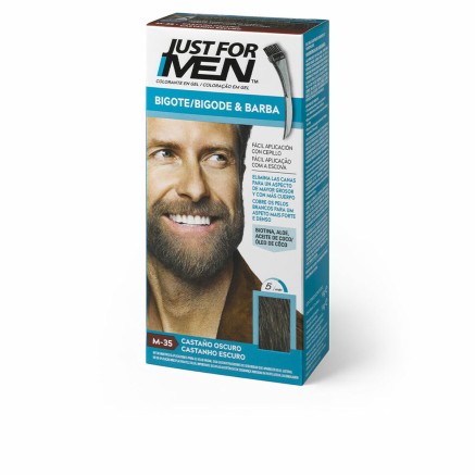Colorante en Champú Just For Men Colorante Barba/Bigote Castaño Oscu