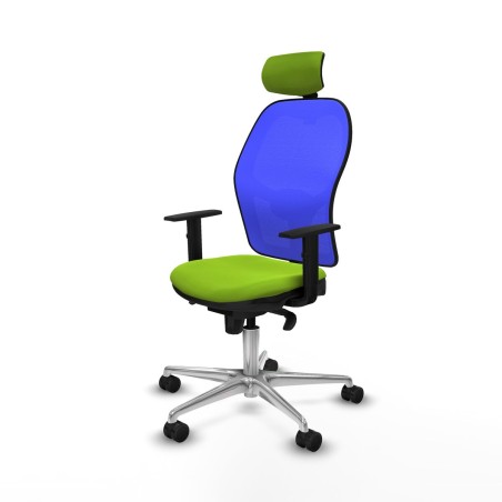 Sedia Ufficio con Poggiatesta Piqueras y Crespo 1D086N2 Pistacchio