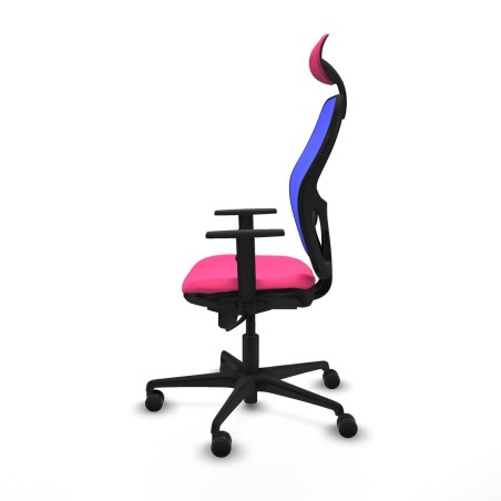 Sedia Ufficio con Poggiatesta Jorquera Piqueras y Crespo 1D036N1 Rosa