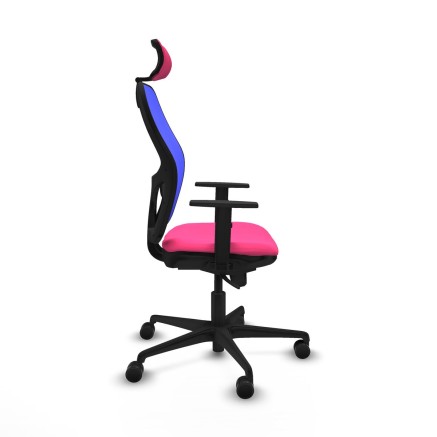 Bürostuhl mit Kopfstütze Piqueras y Crespo 1D036N2 Rosa 2