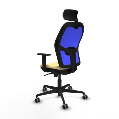 Bürostuhl mit Kopfstütze Piqueras y Crespo 1D036G2 Creme