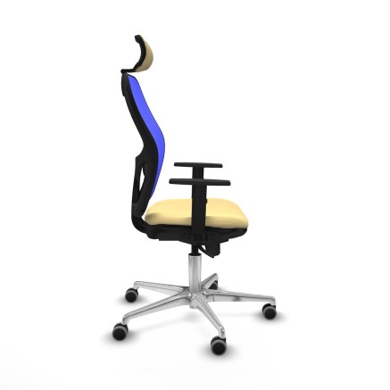 Bürostuhl mit Kopfstütze Piqueras y Crespo 1D086G2 Creme 2