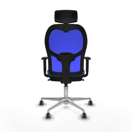 Chaise de Bureau avec Appui-tête Piqueras y Crespo 1D086G2 Bleu clair