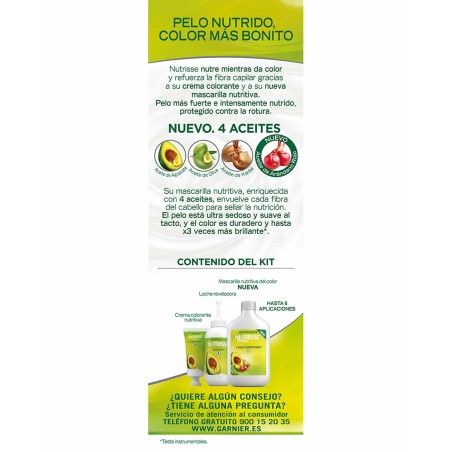 Dauerhafte Creme-Coloration Garnier Nutrisse Creme 5.35/58 - Sequoia
