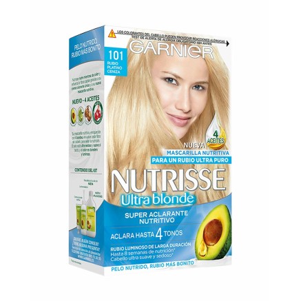 Mascarilla Aclarante Rubios Garnier Nutrisse Ultra Blonde 101 - Sable