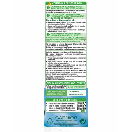 Maschera Schiarente Capelli Chiari Garnier Nutrisse Ultra Blonde 101 -