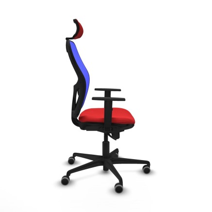 Sedia Ufficio con Poggiatesta Piqueras y Crespo 1D036G2 Rosso 2