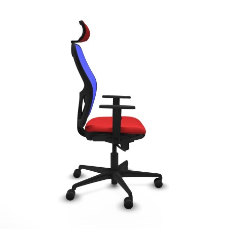Chaise de Bureau avec Appui-tête Piqueras y Crespo 1D036N2 Rouge