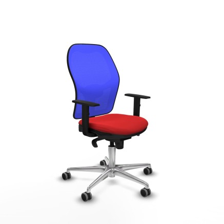 Sedia da Ufficio Piqueras y Crespo 1D086G0 Rosso