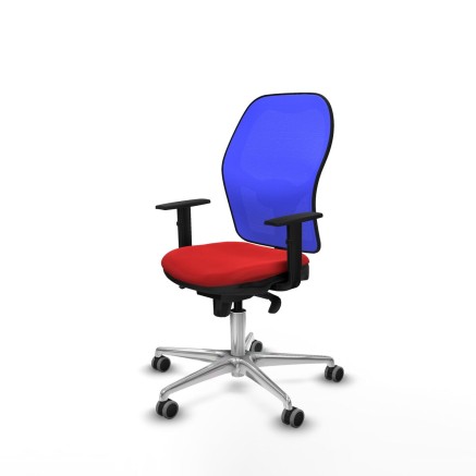 Office Chair Piqueras y Crespo 1D086G0 Red 2