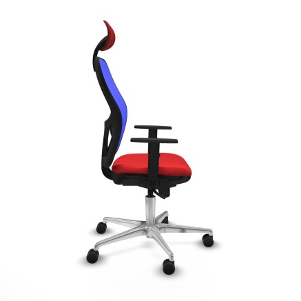 Bürostuhl mit Kopfstütze Jorquera Piqueras y Crespo 1D086N1 Rot 2