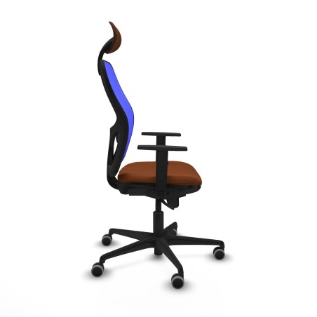 Sedia Ufficio con Poggiatesta Jorquera Piqueras y Crespo 1D036G1 Azzur