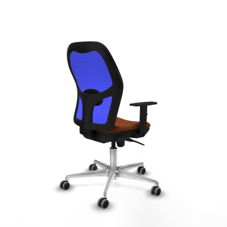 Sedia da Ufficio Piqueras y Crespo 1D086G0 Azzurro Marrone