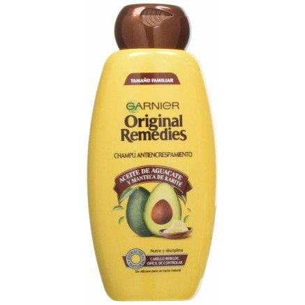 Shampoo anticrespo Garnier Original Remedies Avocado Karité 600 ml 2
