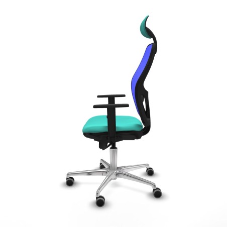 Sedia Ufficio con Poggiatesta Jorquera Piqueras y Crespo 1D086G1 Turch