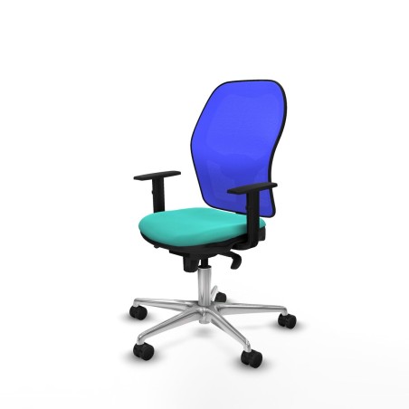 Chaise de Bureau Piqueras y Crespo 1D086N0 Turquoise
