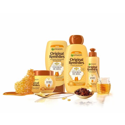 Styling Crème Garnier Original Remedies Tesoros de Miel (600 ml) 2