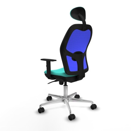Office Chair with Headrest Jorquera Piqueras y Crespo 1D086N1 Turquois
