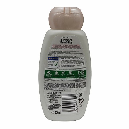 Feuchtigkeitsspendendes Shampoo Garnier Original Remedies Hafer 250 ml 2