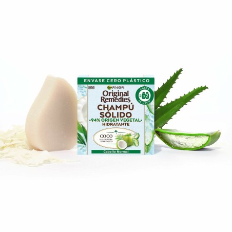 Haarzeep Garnier Original Remedies Hydraterend Kokosnoot Aloë Vera 60