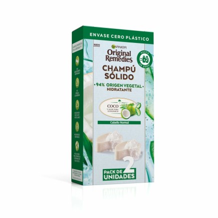 Shampoo Solido Garnier Original Remedies X Idratante Cocco 2 Unità 60