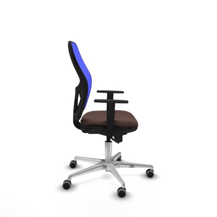 Bürostuhl Piqueras y Crespo 1D086G0 Blau Dunkelbraun 2