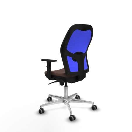 Bürostuhl Piqueras y Crespo 1D086G0 Blau Dunkelbraun