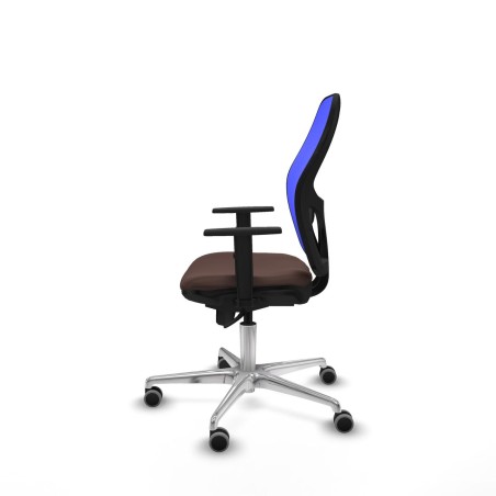 Bürostuhl Piqueras y Crespo 1D086G0 Blau Dunkelbraun