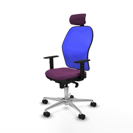 Chaise de Bureau avec Appui-tête Piqueras y Crespo 1D086N2 Violet