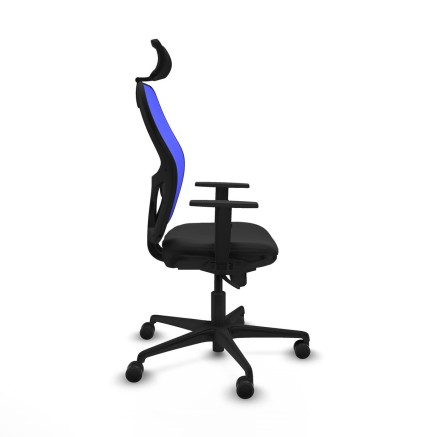 Office Chair with Headrest Piqueras y Crespo 1D036N2 Black 2