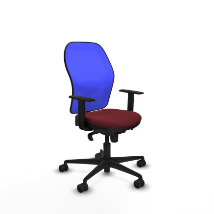 Chaise de Bureau Piqueras y Crespo 1D036N0 Bordeaux
